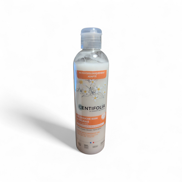 Gel douche soin surgras aloé vera et fleur d'oranger Centifolia