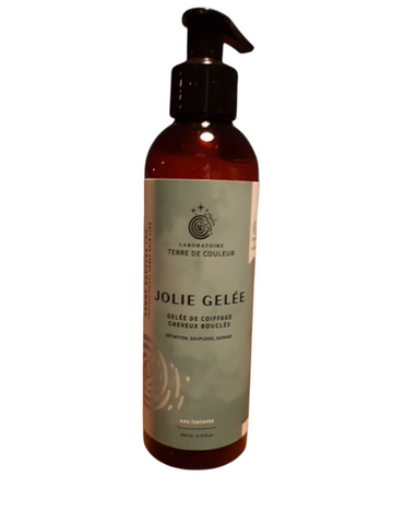 Jolie gelée, gelée de coiffage cheveux bouclés Terre de Couleur