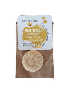 Dentifrice citron, fenouil et gingembre- Havre des sens