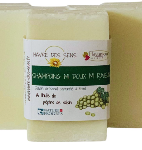 Savon shampooing mi doux mi raisin - Havre des sens