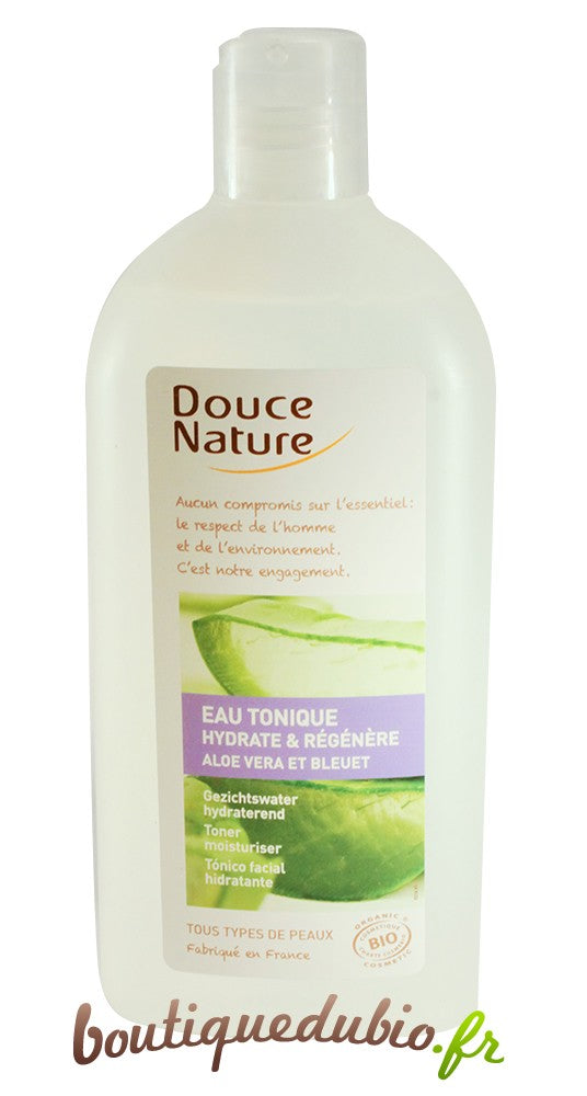 Eau tonique hydratante à l'Aloe Vera bio