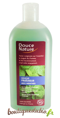 Douche Fraîcheur aux 3 Menthes