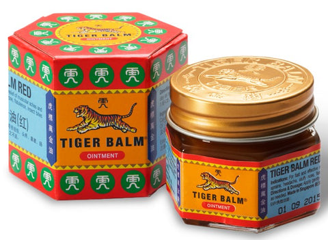 Véritable Baume du Tigre ROUGE 30g Tiger Balm