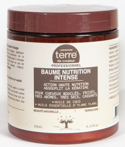 Baume nutrition intense Bio cheveux secs Terre de Couleur