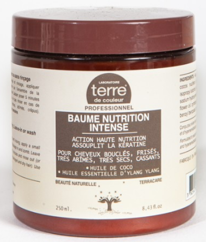 Baume nutrition intense Bio cheveux secs Terre de Couleur