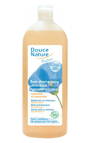 Bain shampooing bébé