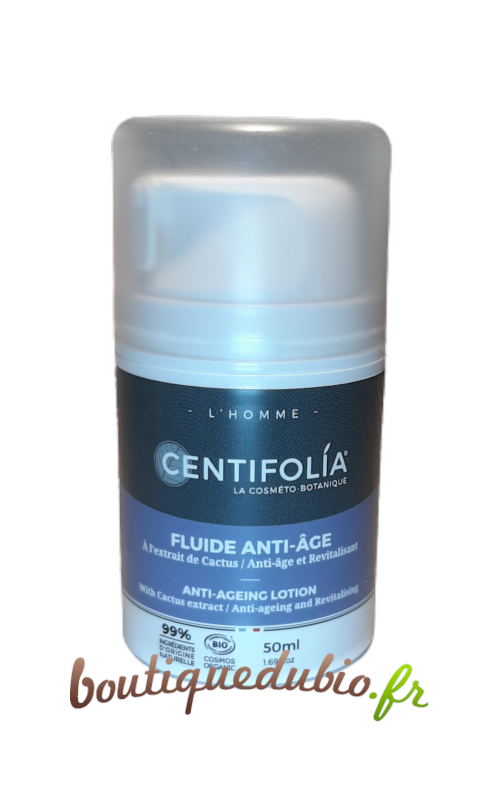 Fluide anti-âge homme Centifolia