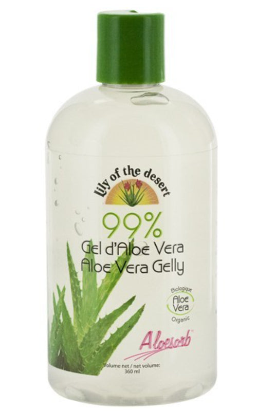 Gel d' Alo Vera Bio -360ml - Lily of the desert  Boutiquedubio.Fr